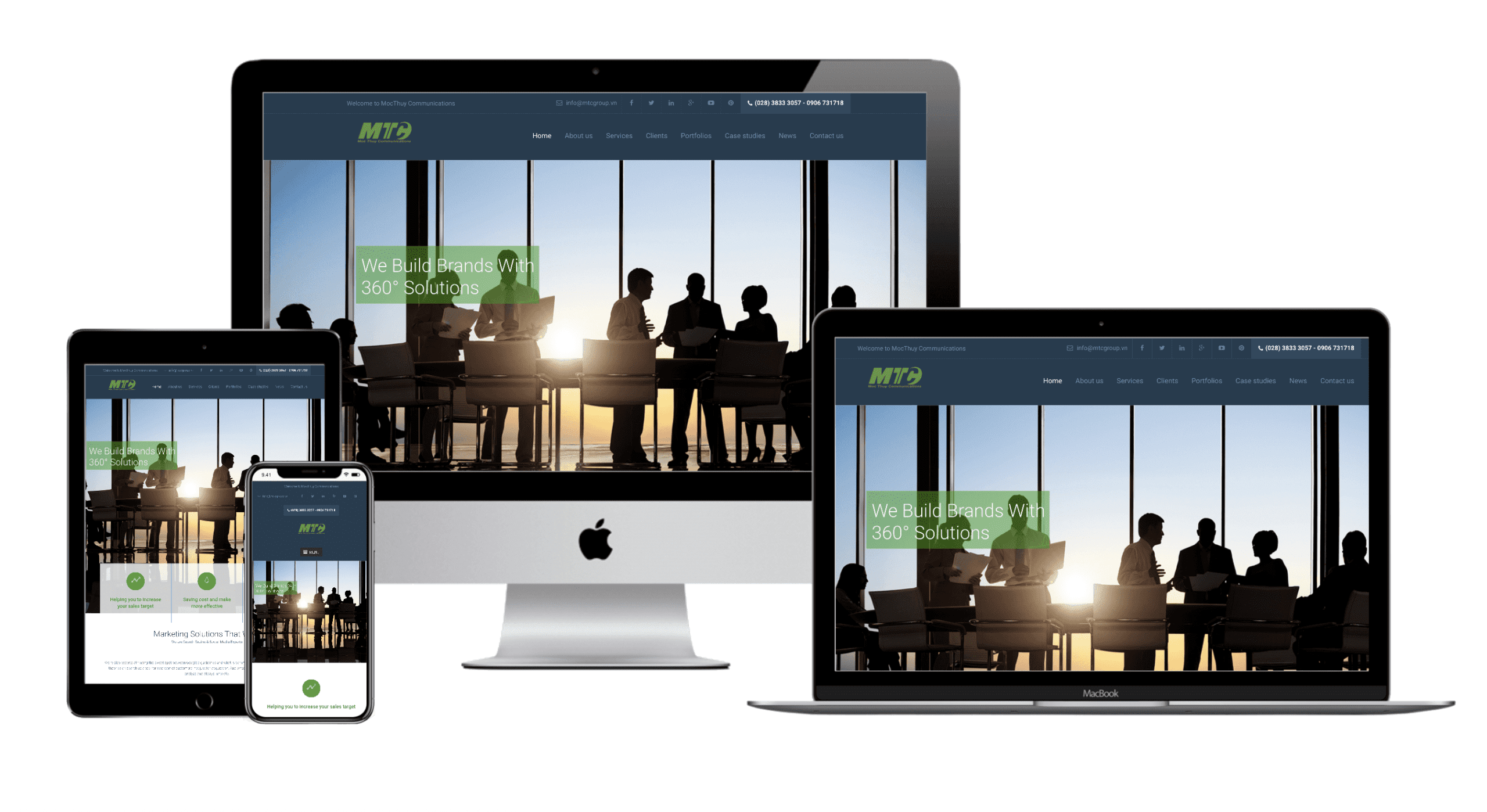 halomedia webdemo 3 thiết kế web Halo Media