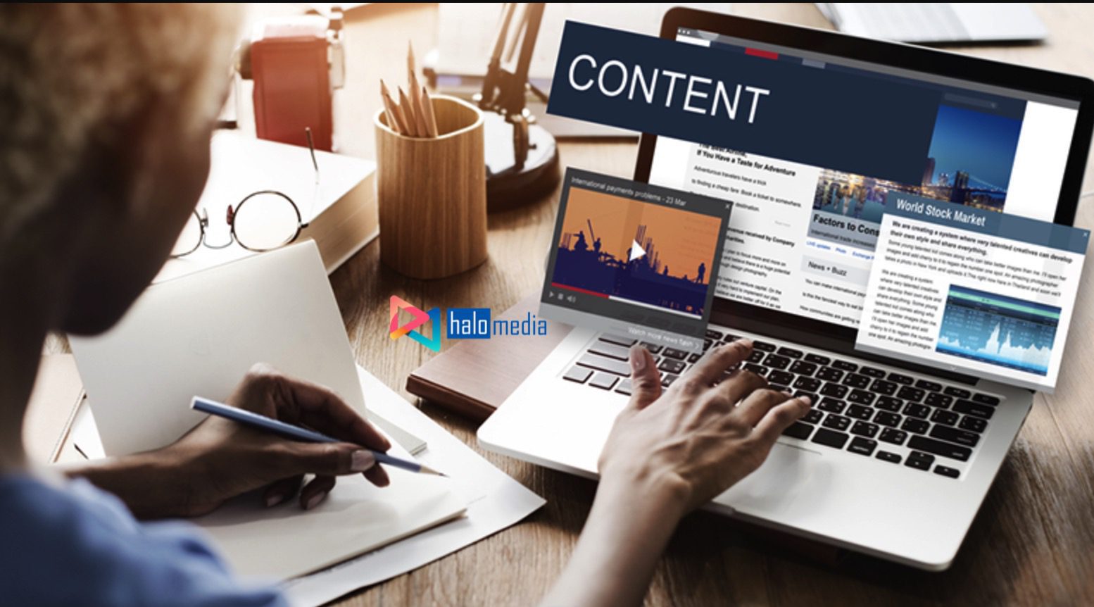 viet content chuan seo website thiết kế web Halo Media
