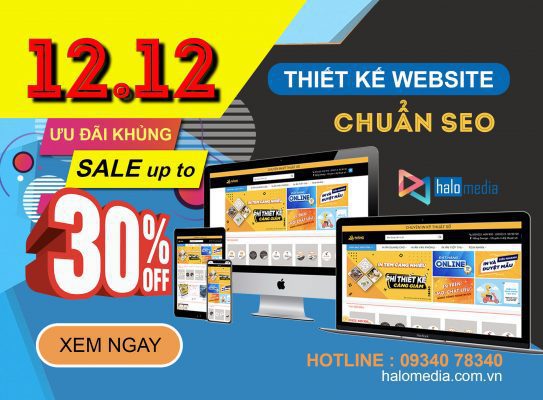 12.12 sieu sale HALOMEDIA