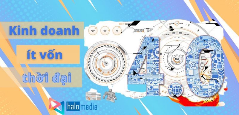 Kinh doanh it von thiết kế web Halo Media