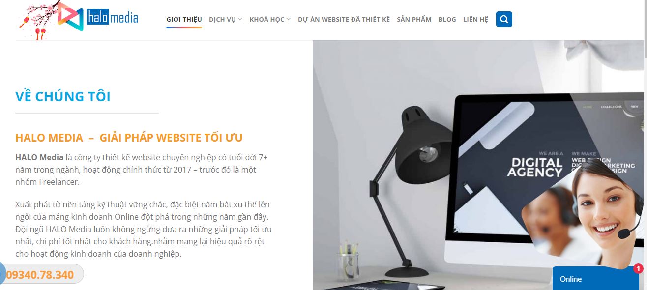 giới thiệu halo media với khách hàng