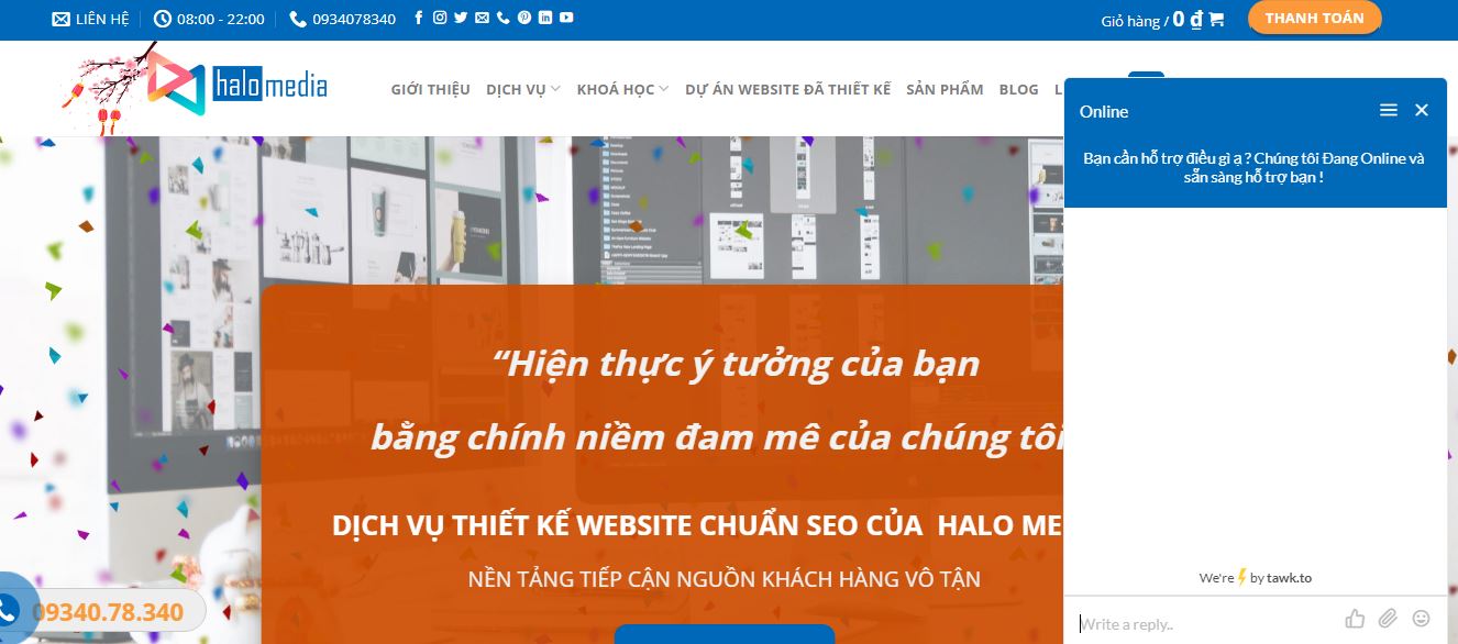 giải đáp thắc mắc khách hàng halo media