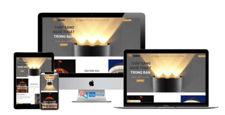 hoàn thiện website