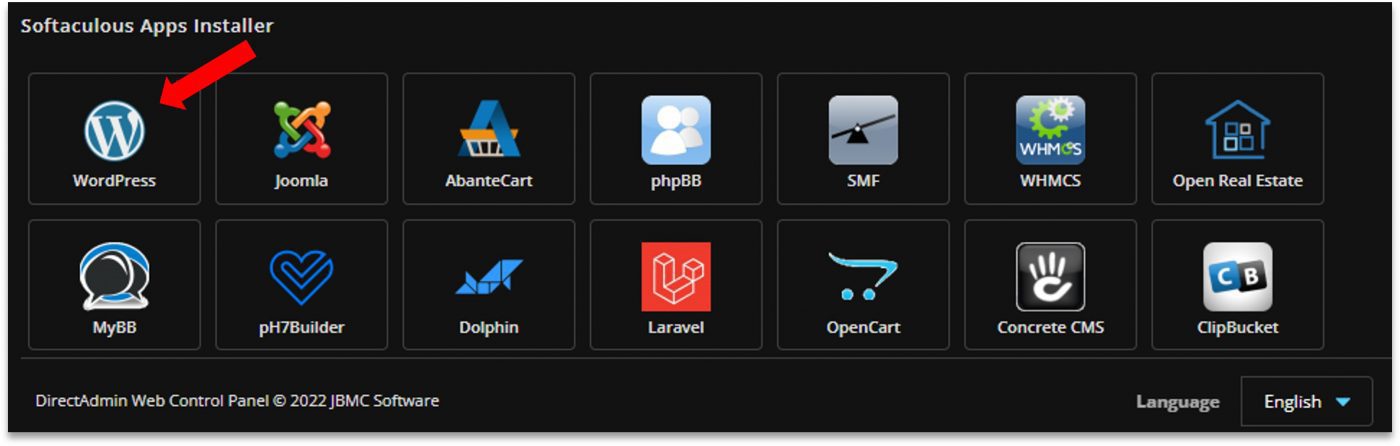 thiết kế web bằng wordpress cài đặt wordpress