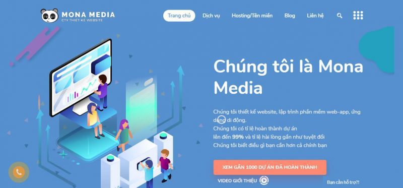 Địa chỉ thiết kế website chuyên nghiệp - Halo Media