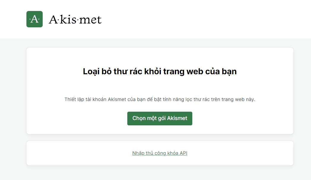 Cách chống spam bình luận trong WordPress bằng Plugin akismet