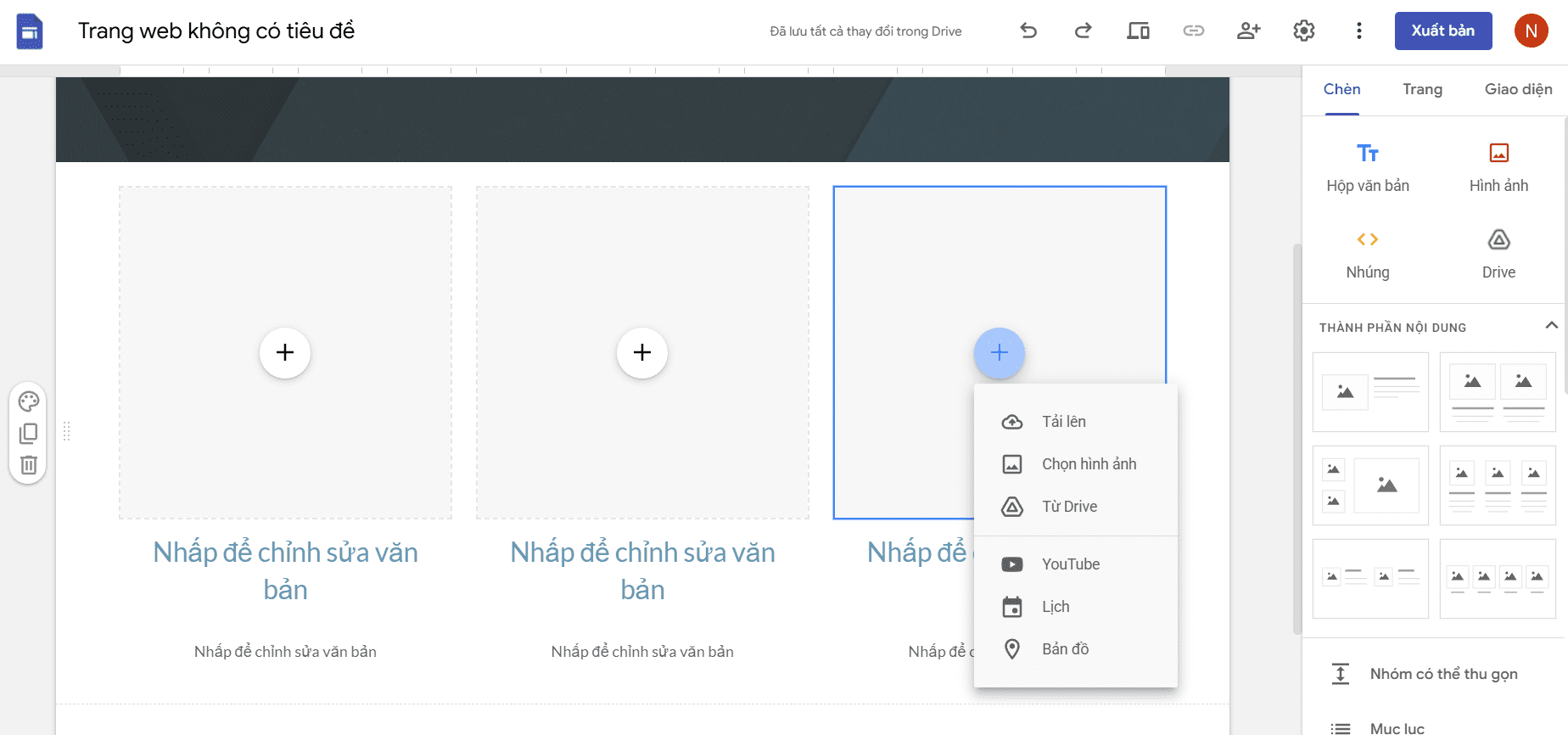 Google Sites là gì? Cách thiết kế Website miễn phí bằng Google Sites