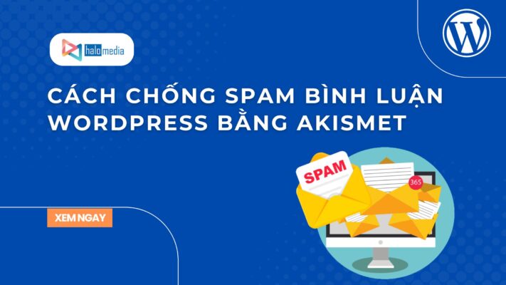 cach chong spam binh luan wp bang akismet thiết kế web Halo Media