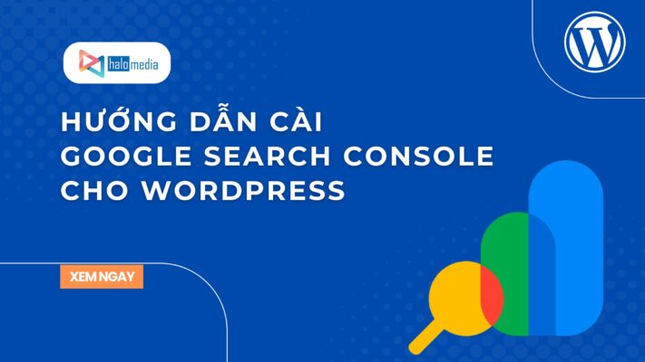 huong dan cai gg search console halomedia thiết kế web Halo Media