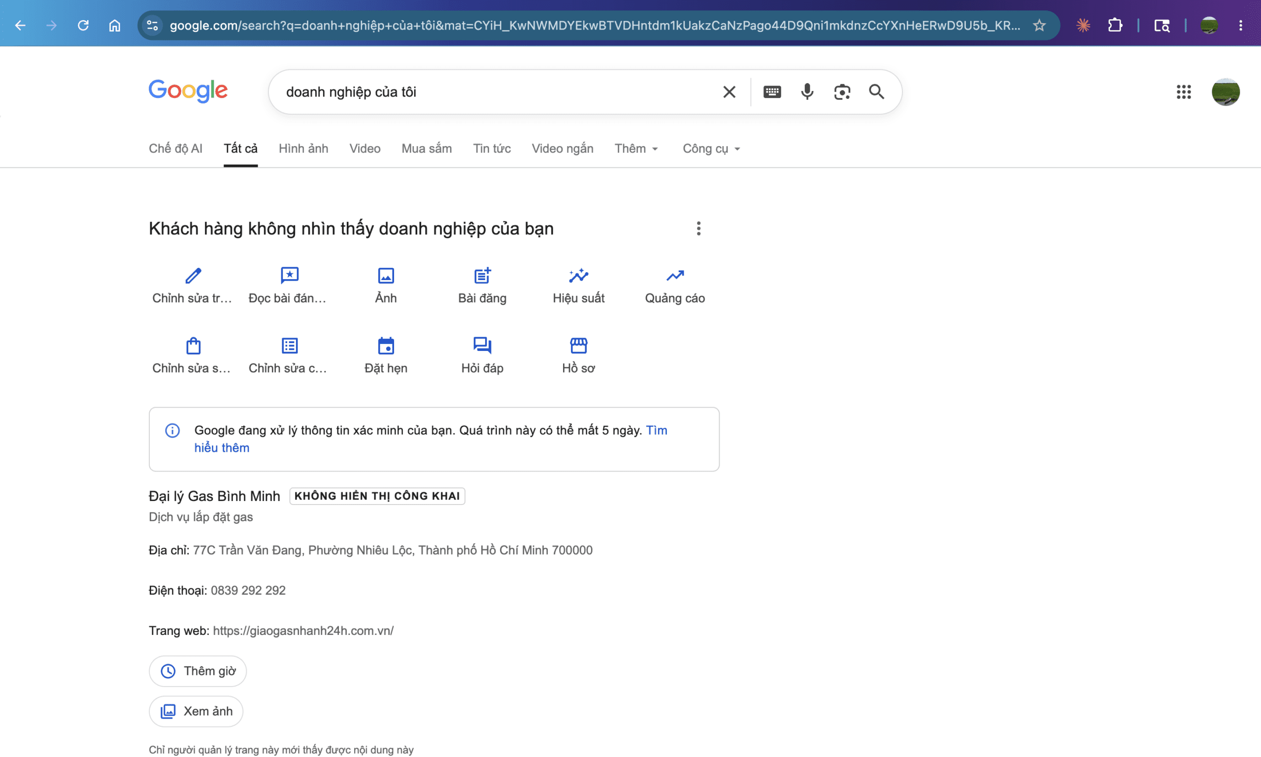 14 tao dia diem google business profile halomedia scaled thiết kế web Halo Media