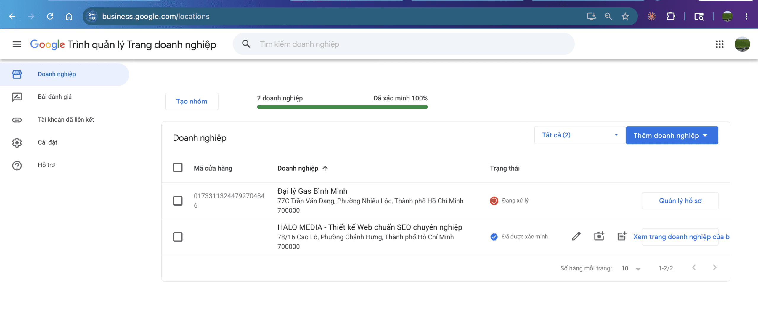 15 tao dia diem google business profile halomedia scaled thiết kế web Halo Media