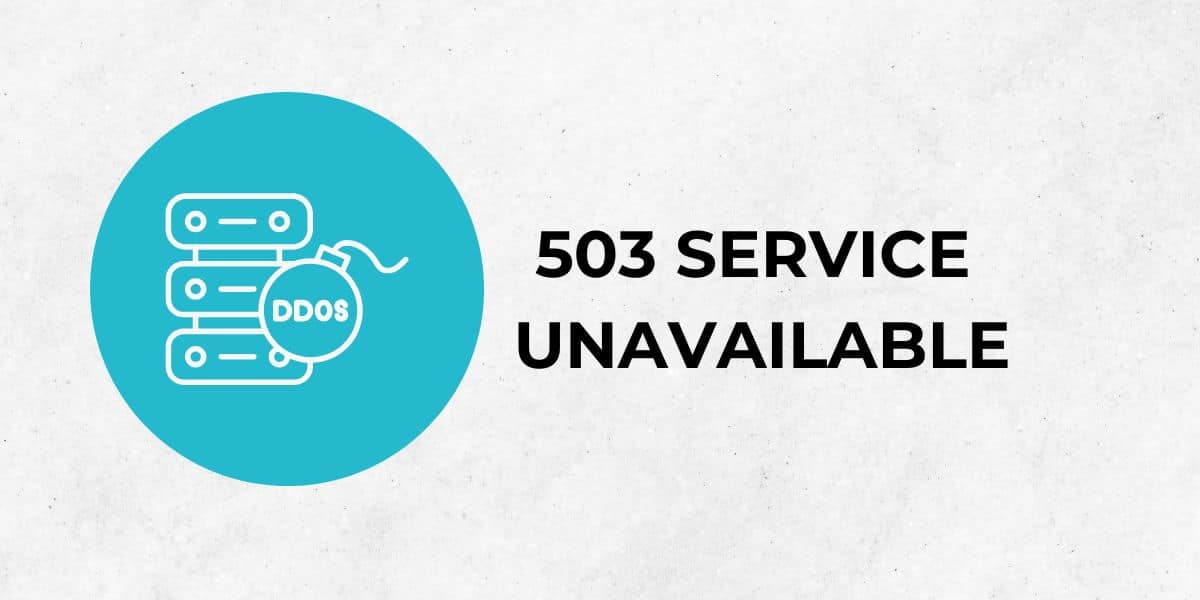 Loi 503 Service Unavailable la gi thiết kế web Halo Media
