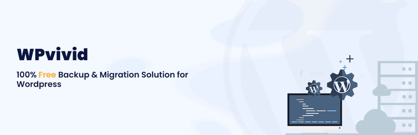 WPvivid Backup thiết kế web Halo Media