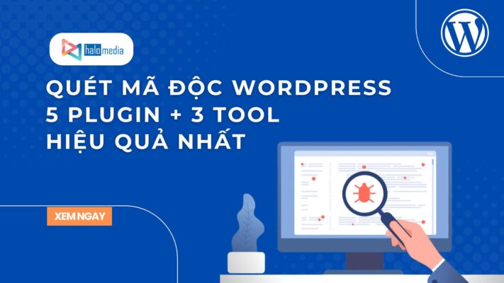 quet ma doc wordpress thiết kế web Halo Media