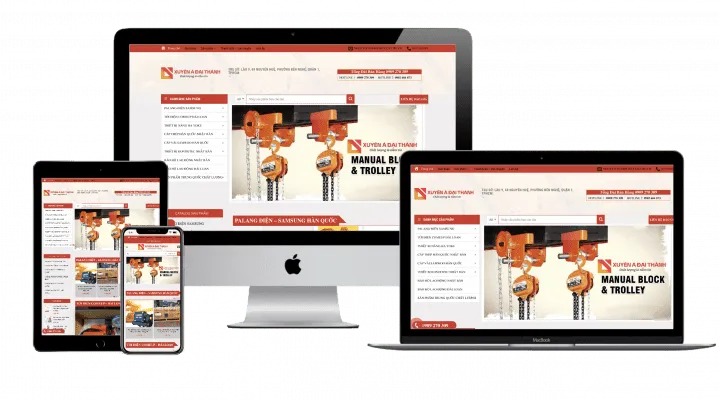 Giao diện Responsive thân thiện thiết bị di động
