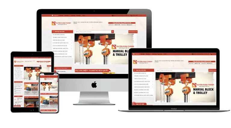 Giao diện Responsive thân thiện thiết bị di động