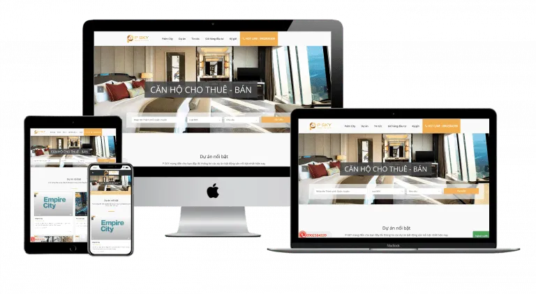 Thiet ke Website chuan seo Halomedia bat dong san