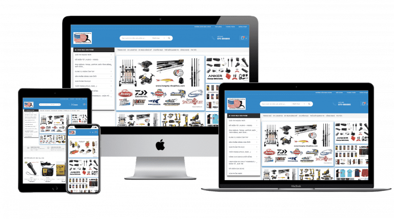 Thiet ke Website ban hang TMDT chuan seo Halomedia