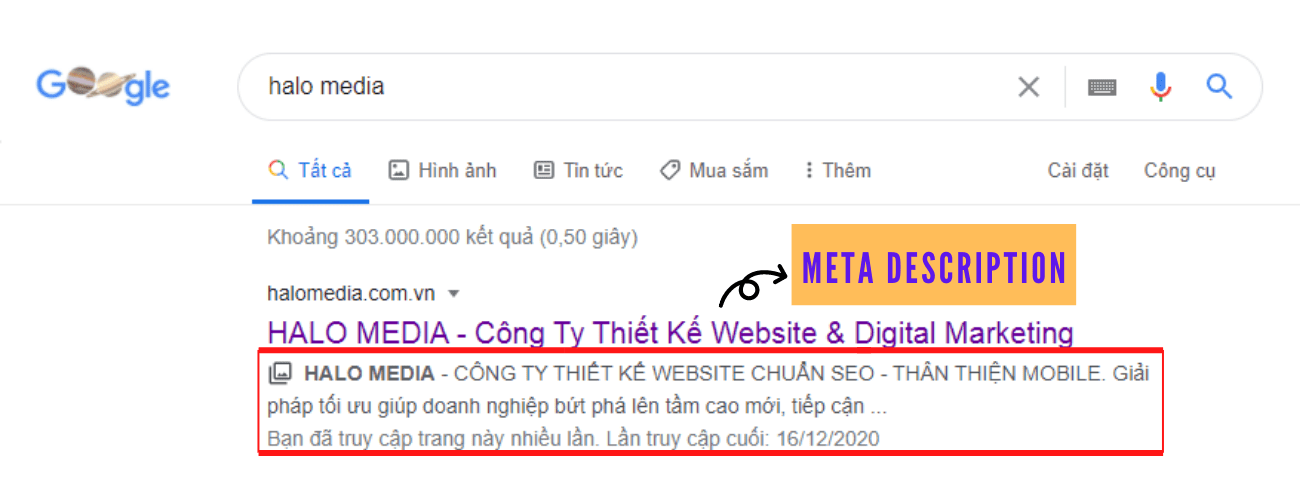 meta description-Halo Media