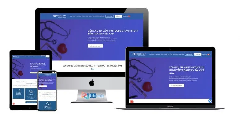 Thiết Kế Landing page dịch vụ Pháp lý