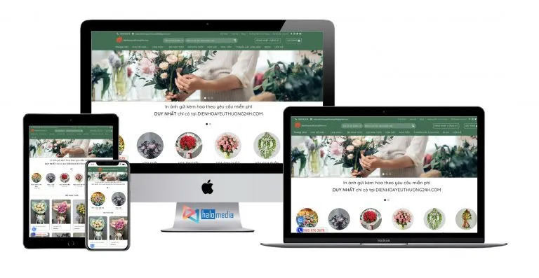 Dự Án Thiết Kế Website Điện Hoa