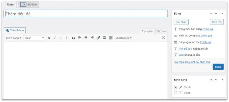 thiet ke web bang wordpress tao blog thiết kế web Halo Media