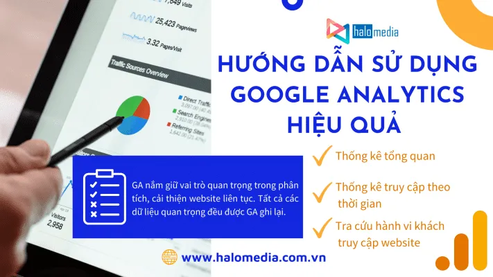 Sử dụng google analytics hiệu quả
