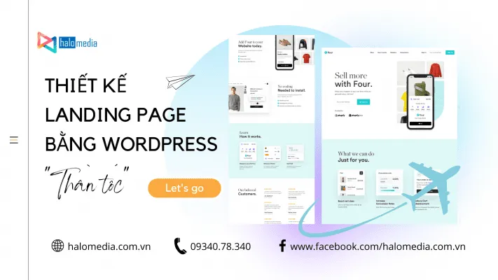 Hướng dẫn tạo landing page bằng wordpress thần tốc