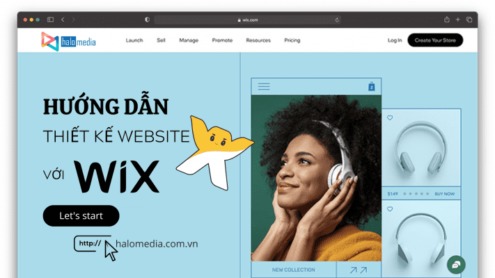 Hướng dẫn thiết kế Web Miễn phí với WIX