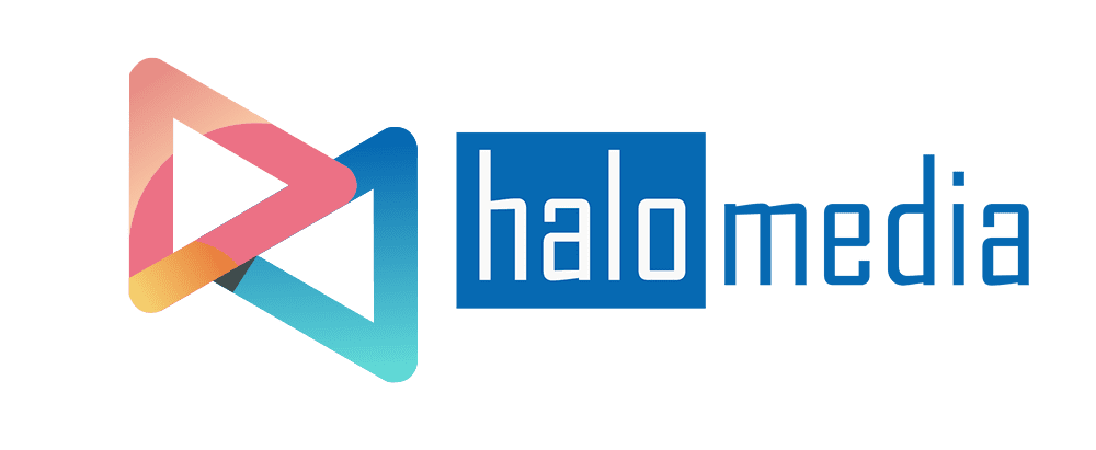 logo halomedia 1000px full thiết kế web Halo Media