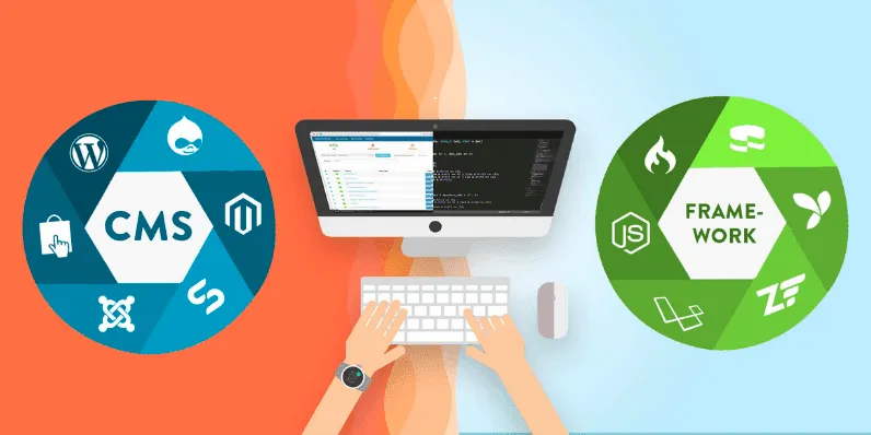 phân biệt code tay, cms, framework