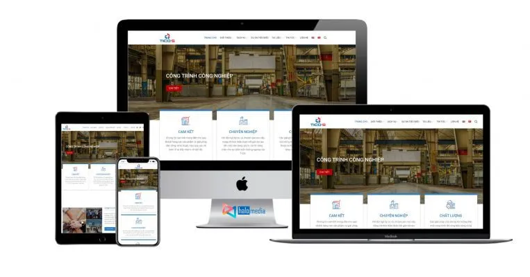 Thiết kế website công ty chống thấm