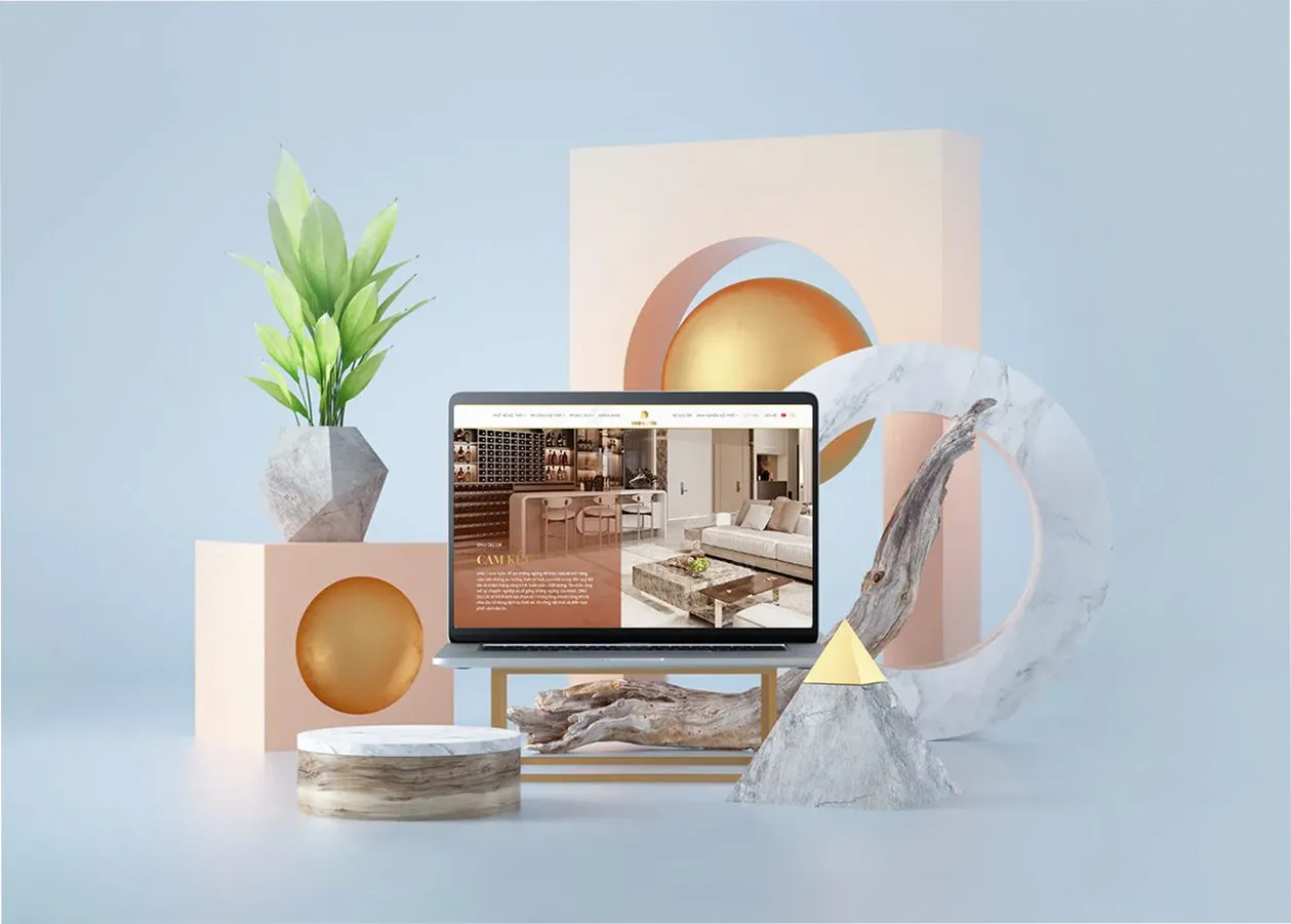 website noi that thiết kế web Halo Media