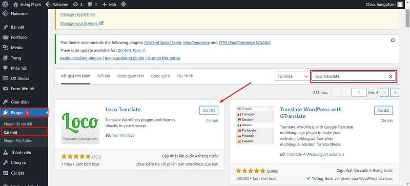 Việt hóa WordPress