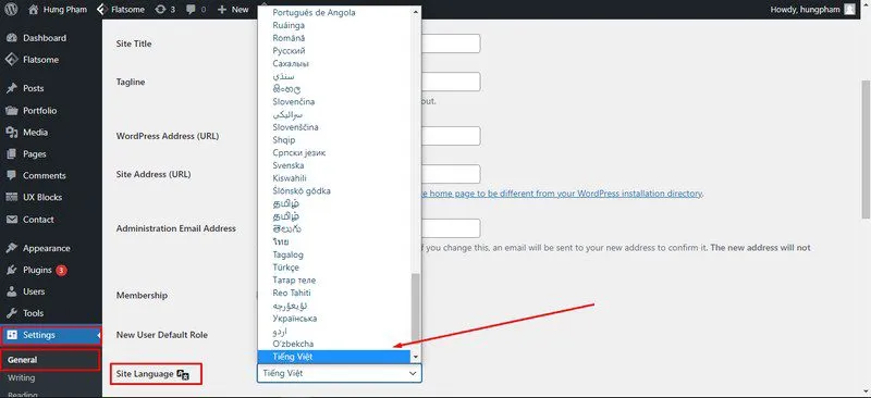 Việt hóa WordPress