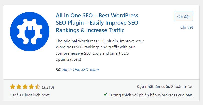 Plugin SEO WordPress – All in One SEO Best