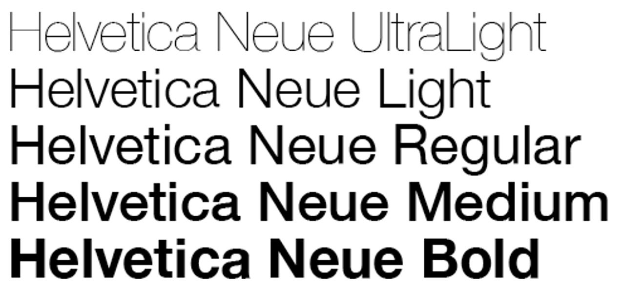 font Helvetica 1 thiết kế web Halo Media