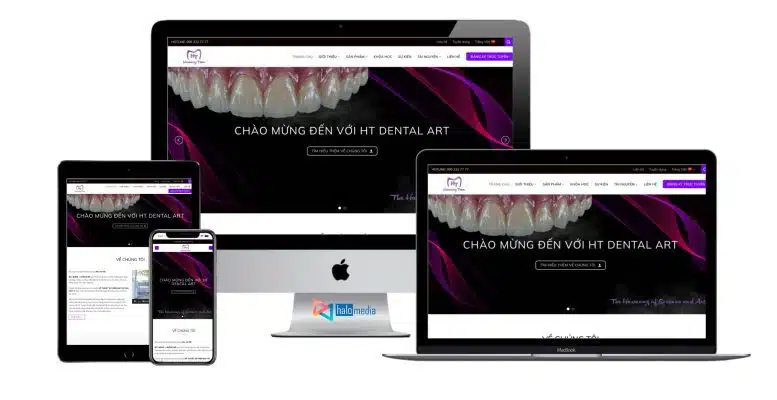 Thiết kế website phòng lab nha khoa