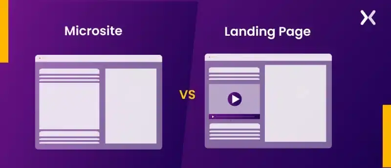 So sánh chi tiết Microsite và Landing page