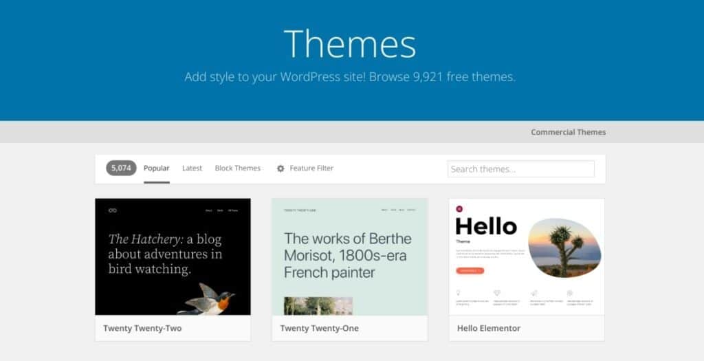 thuật ngữ trong thiết kế Web WordPress