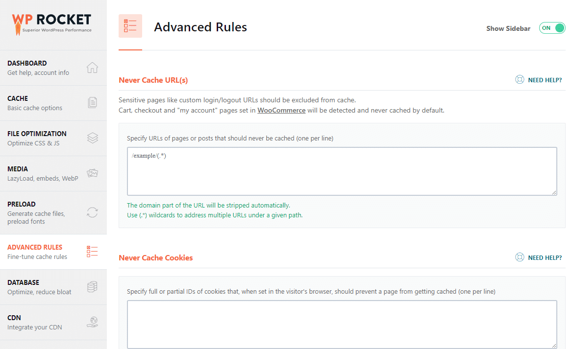 chuc nang advanced rules rocket thiết kế web Halo Media