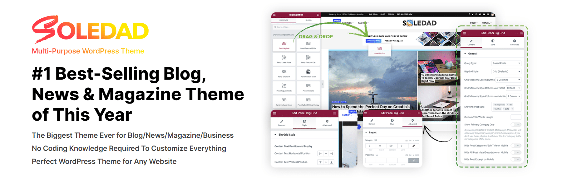 Top 7 theme WordPress Thiết kế Website tin tức, blog tốt nhất