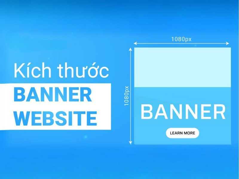 Banner web là gì và kích thước banner web chuẩn khi thiết kế Website