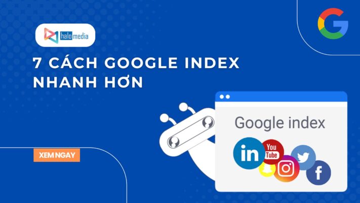 7 cach google index nhanh honw halomedia thiết kế web Halo Media