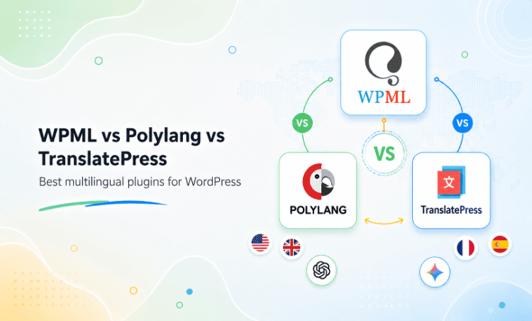 wpml vs polylang vs translatepress thiết kế web Halo Media
