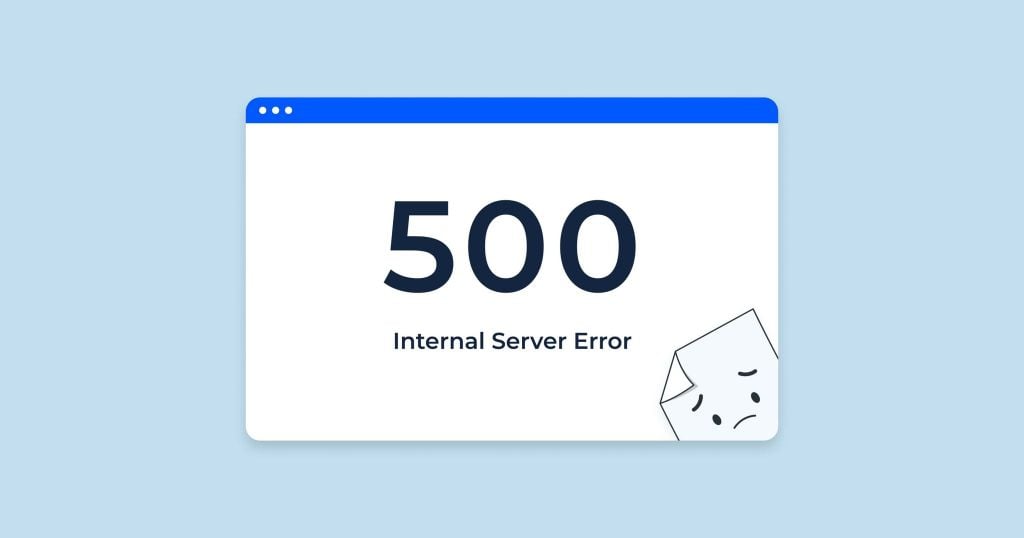 loi 500 internal server error thiết kế web Halo Media