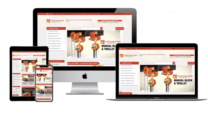 Giao diện Responsive thân thiện thiết bị di động