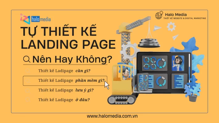 tự thiết kế landing page