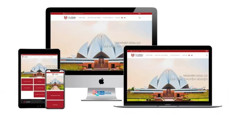 Thiết kế web văn phòng luật